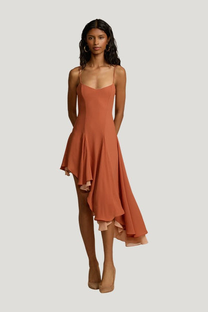 Dana Dress Peach — carry 2