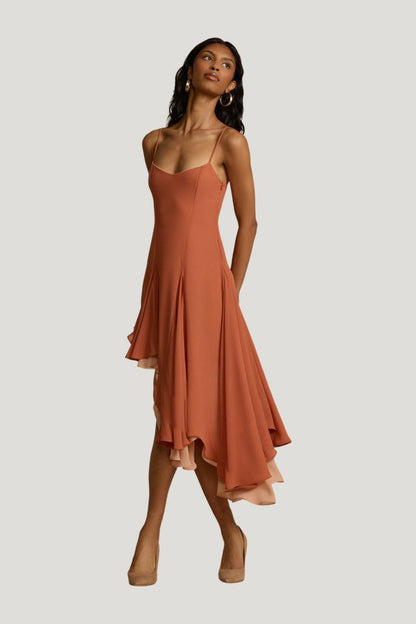 Dana Dress Peach — carry 3
