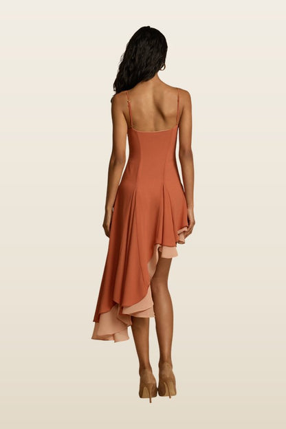 Dana Dress Peach — carry 4
