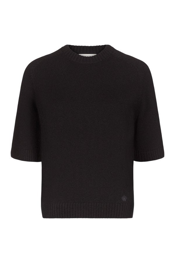 DARA Short-sleeve cashmere top — packshot