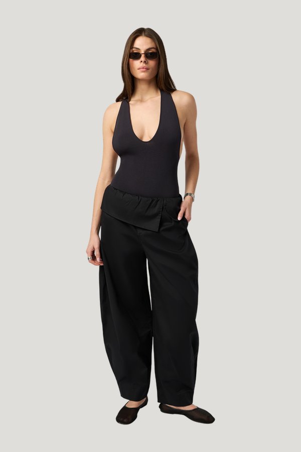 Deep V Halter Bodysuit — carry 2