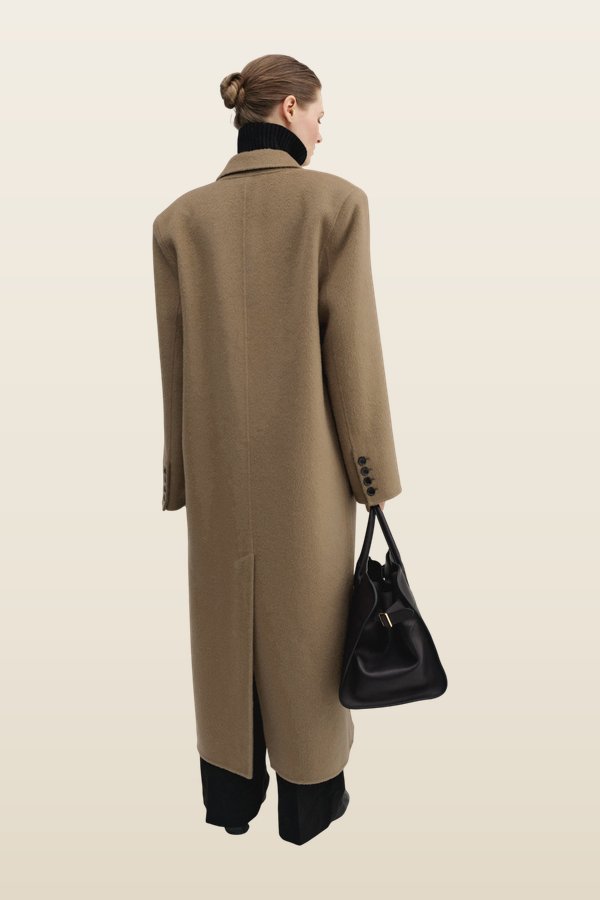 Deja Doublé Coat, — model back