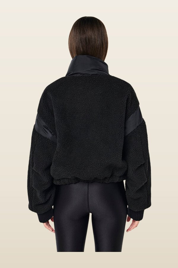 District Crop Jacket — model back