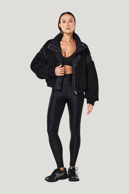 District Crop Jacket — model front