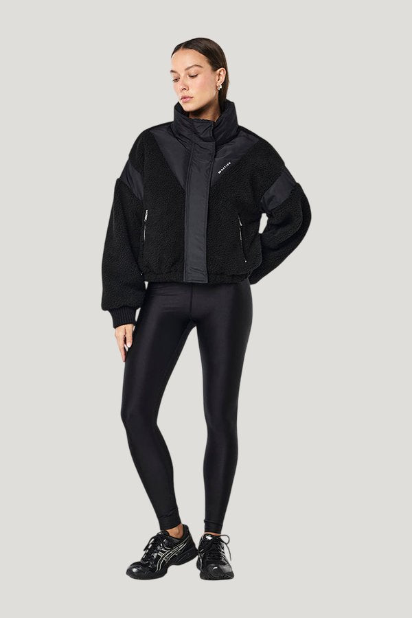 District Crop Jacket — model side