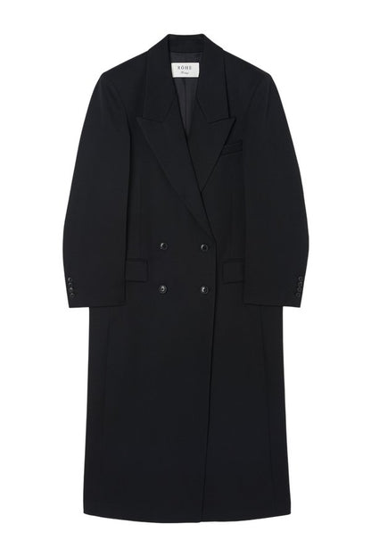 Double breasted tailored coat — packshot