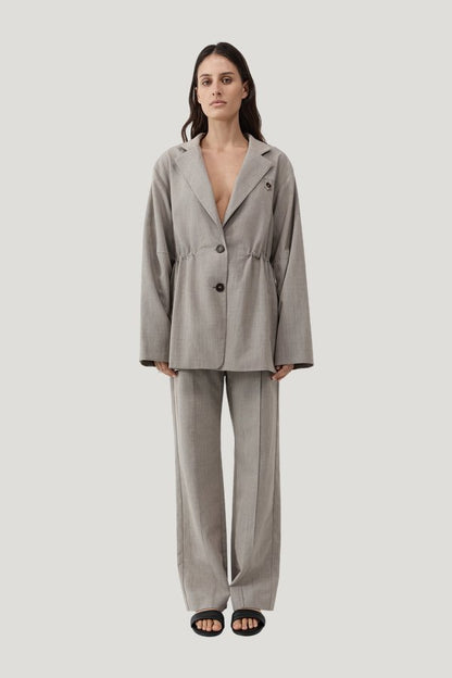 Drawstring Waist Blazer — carry 2