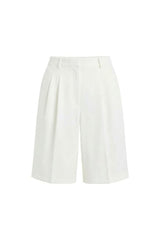 Effortless Pleated Longline Shorts — packshot