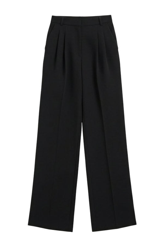 Effortless Pleated Wide Leg Trousers — packshot