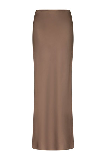 ELI Silk twill maxi skirt — packshot