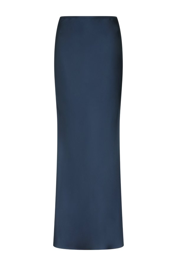 ELI Silk twill maxi skirt — packshot