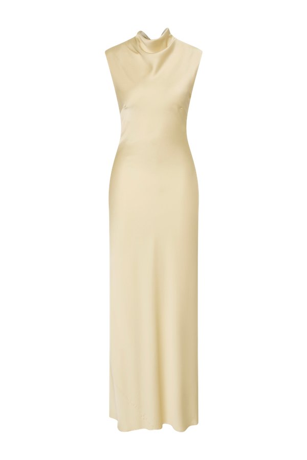 Elias Maxi Dress - Butter — packshot