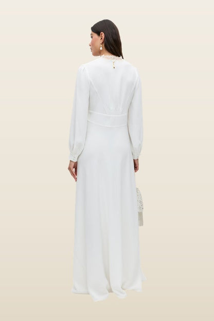 Emory - Ivory Lace — model back