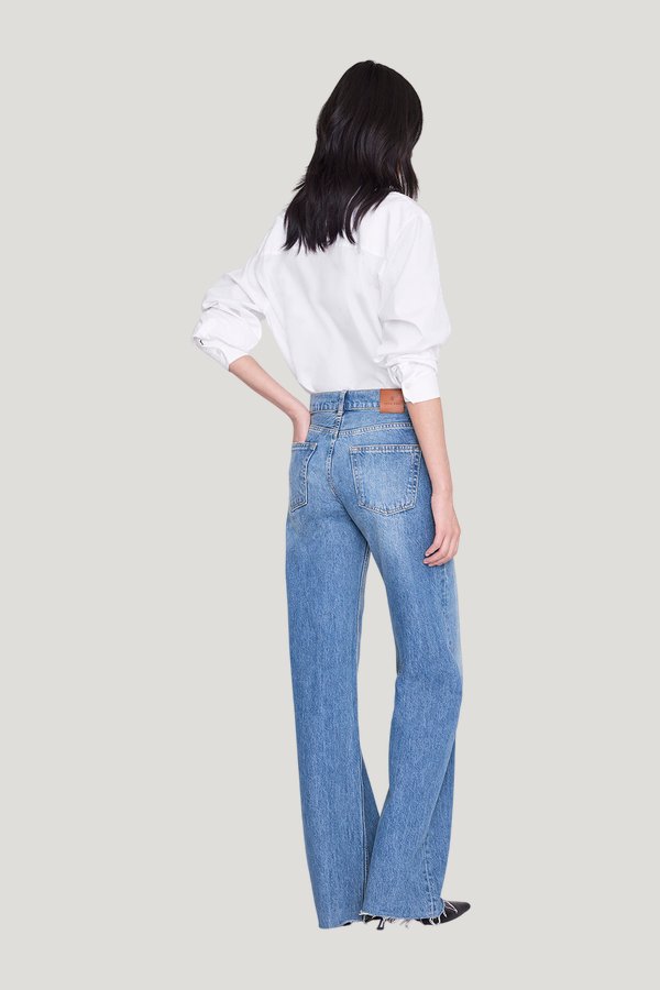 Essie Shirt - White — model side