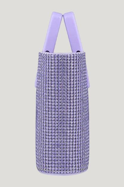 Evangelie In Lilac Crystal — model side
