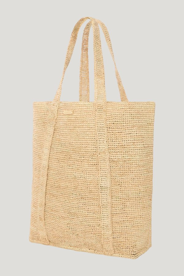 Exuma Bag - Natural — model front
