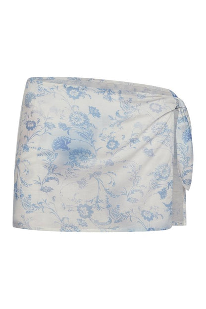 Festival Cotton Sarong - Fleur de Bleu — packshot