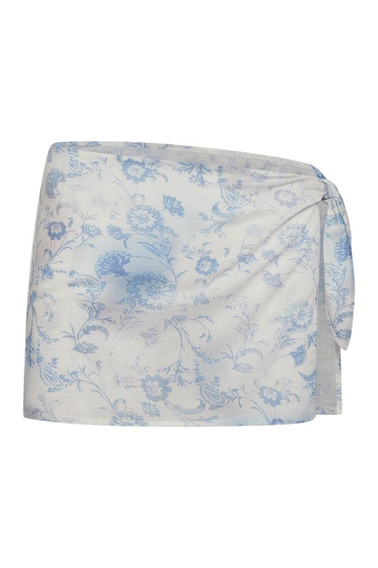 Festival Cotton Sarong - Fleur de Bleu — packshot