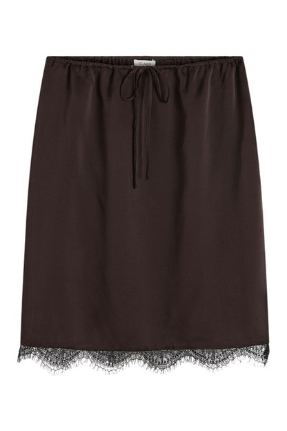 Fine Lace Skirt - Bark — packshot