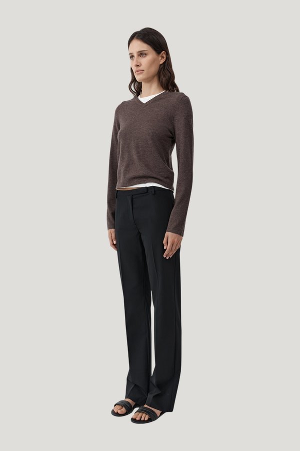 Fine Merino V Neck Sweater — carry 3