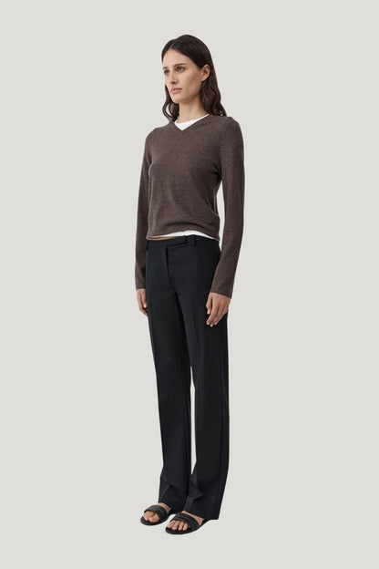Fine Merino V Neck Sweater — carry 3