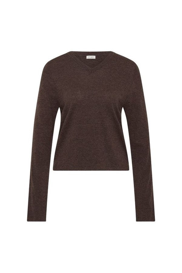 Fine Merino V Neck Sweater — packshot