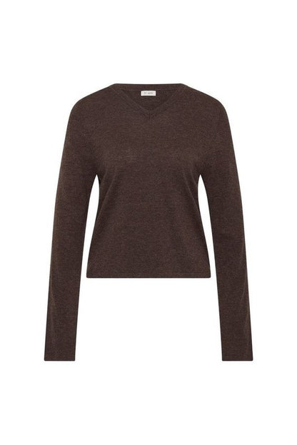 Fine Merino V Neck Sweater — packshot