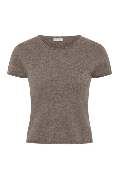 Fine Merino Wool Baby Tee - Vapor — packshot
