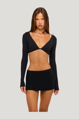 Form Contour Long Sleeve Crop — carry 2