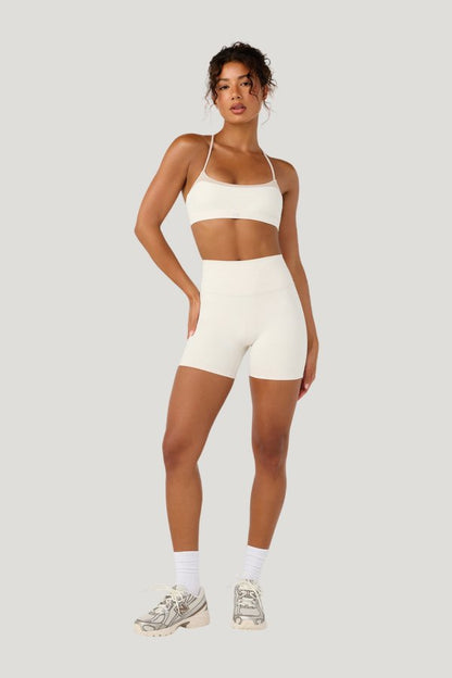 Form Invisible Scrunch High Waist Shorts | Vanilla — carry 2