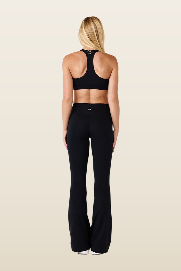 Form Invisible Scrunch Flare Leggings — model back