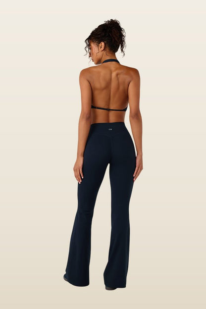 Form Invisible Scrunch Flare Leggings — model back