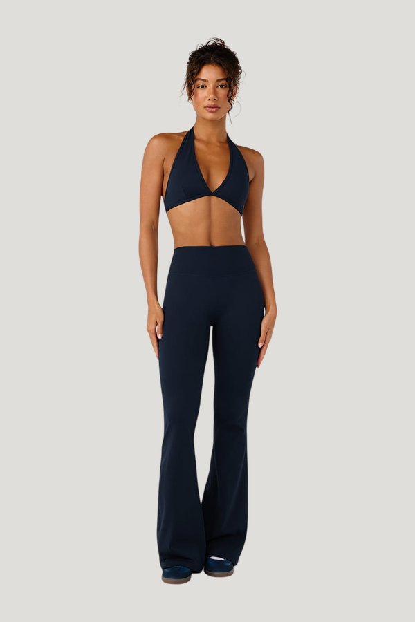 Form Invisible Scrunch Flare Leggings — model front