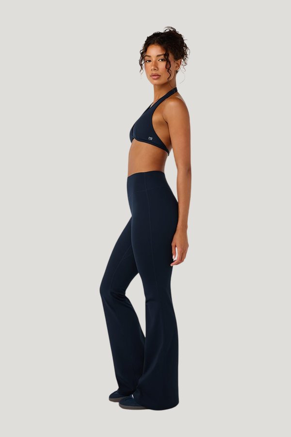 Form Invisible Scrunch Flare Leggings — model side