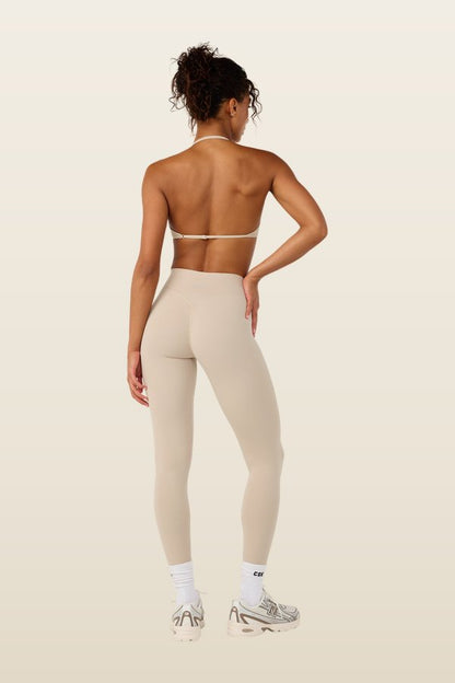 Form Invisible Scrunch Leggings | Fawn — model back