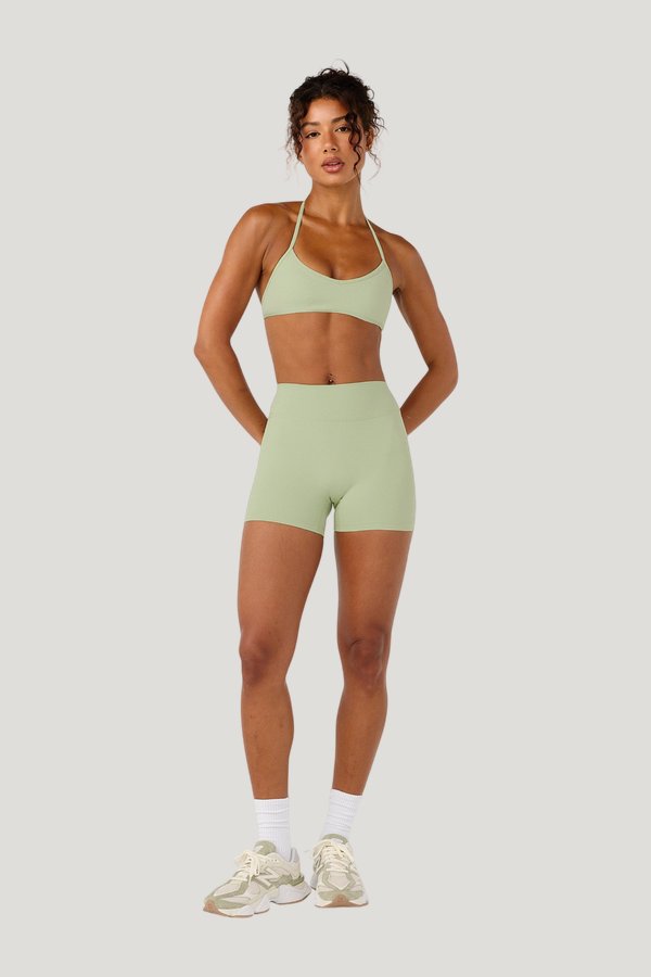 Form Invisible Scrunch Shorts | Soft Matcha — carry 2