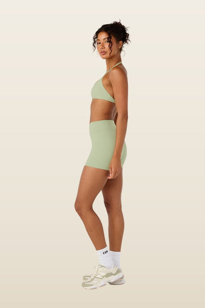 Form Invisible Scrunch Shorts | Soft Matcha — carry 4
