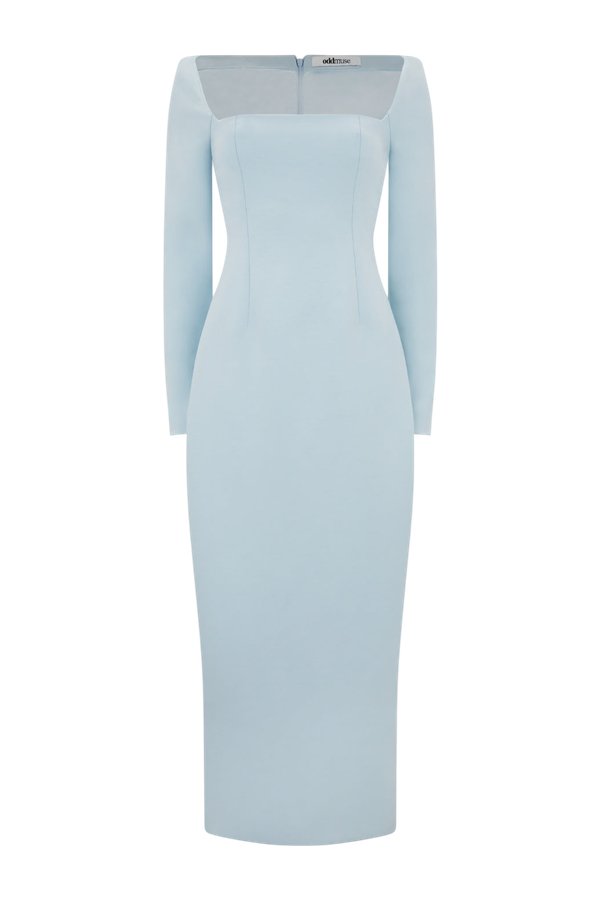 Framed Neckline Maxi Dress — packshot