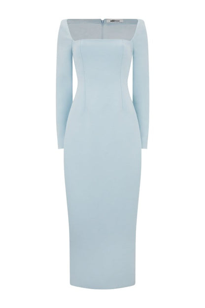 Framed Neckline Maxi Dress — packshot