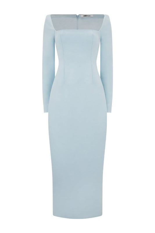 Framed Neckline Maxi Dress — packshot