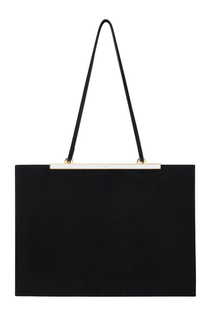 Gaia Bag Black Nubuck Leather — packshot