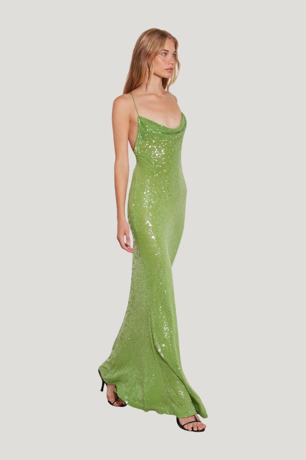 Gaia Dress — model side