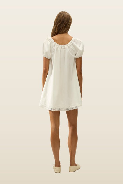 Galle Mini Dress Ixora Lace — carry 4