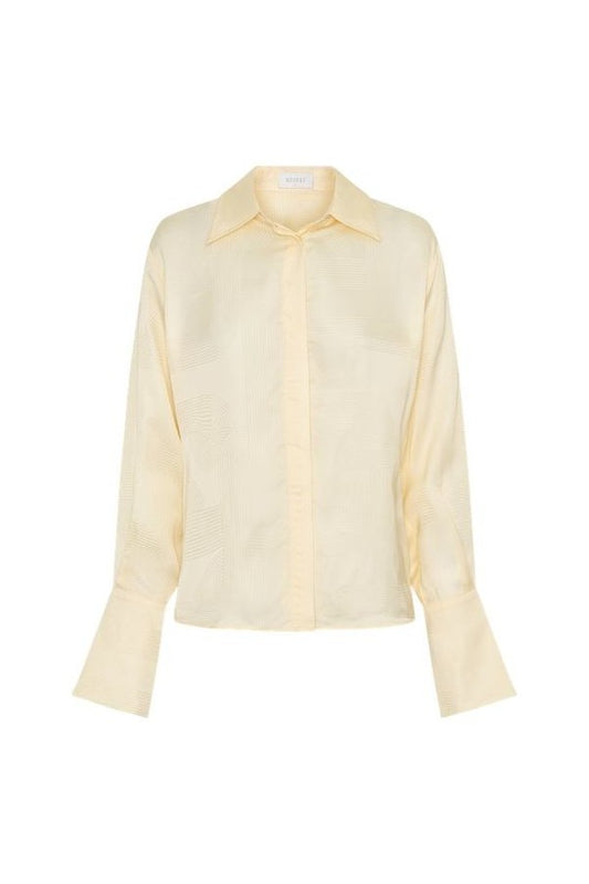 Gia Long Sleeve Satin Shirt — packshot