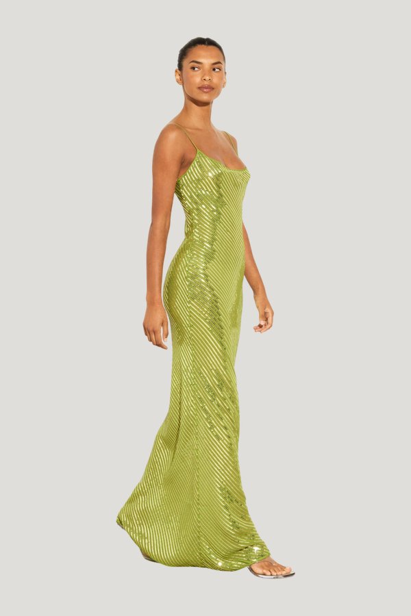Gina Dress — model side