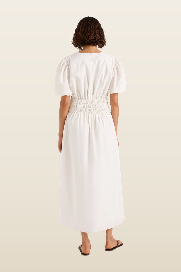 Grace Midi Dress — model back