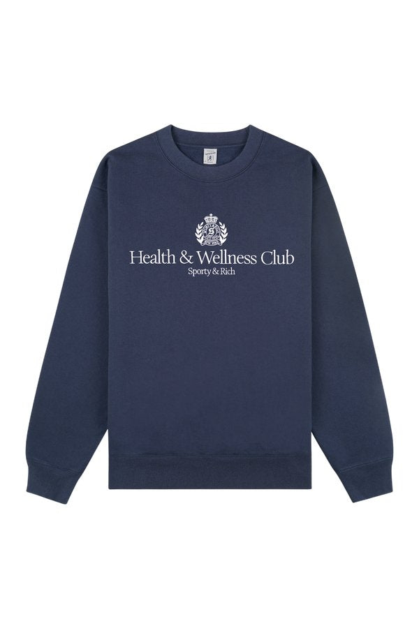 H&W Crest Embroidered Crewneck — packshot