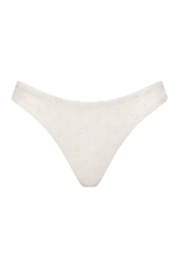 Halo Bikini Bottom Broderie Anglaise — packshot