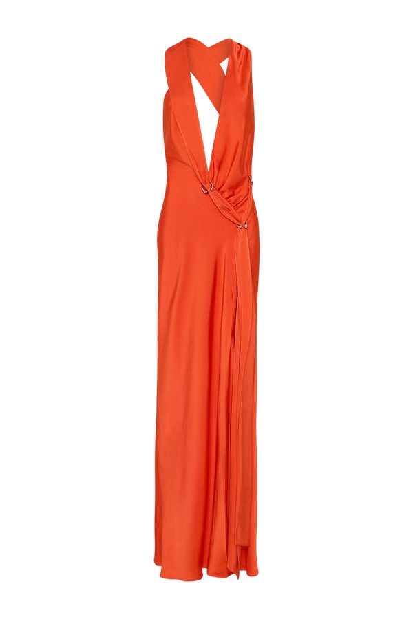 The Harlow Satin Dress — packshot