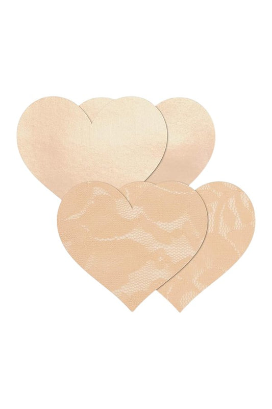 Heart Nipple Covers - Fabric — packshot